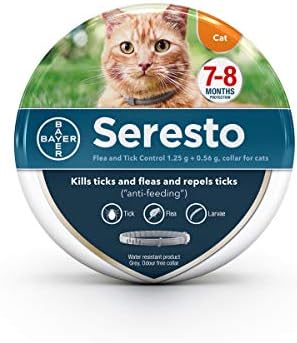 Seresto Cat Flea Collar With Tick Control, 1 Collar