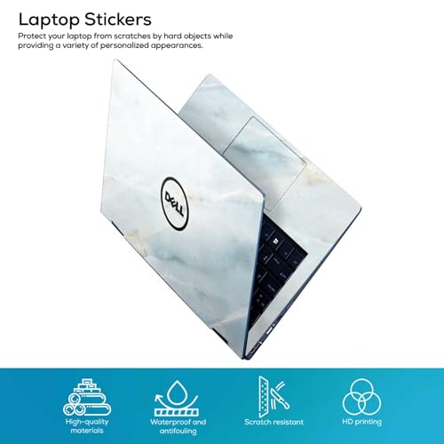 Image of Galaxsia Pattern D77 Full Body Vinyl Laptop Skin /Sticker /Cover Upto 15.6 Inches Laptops Laminated-Removable-HD Quality Compatible for -Dell (15x10 Inches)