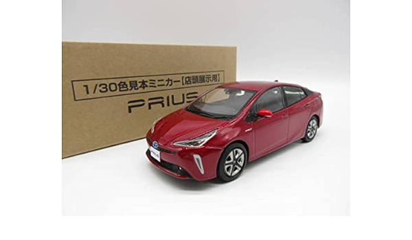 トヨタ 新型プリウス 1/30 ミニカー エモーショナルレッドⅡ