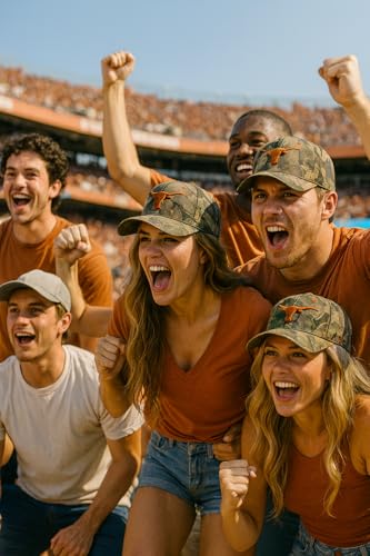 Gorra Camuflada Oficial Texas University Ajustable miniatura 4