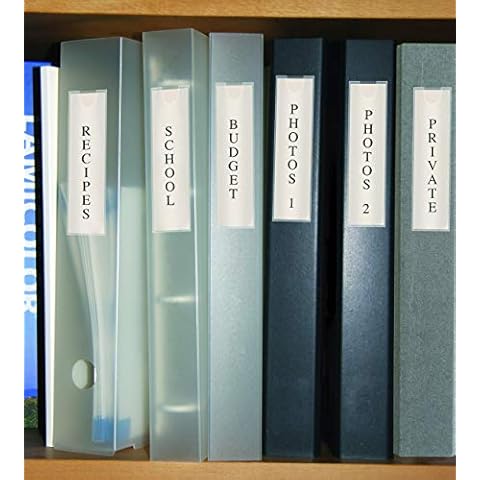 Pelltech - Label Holders 55x102mm Pack of 6 Cover