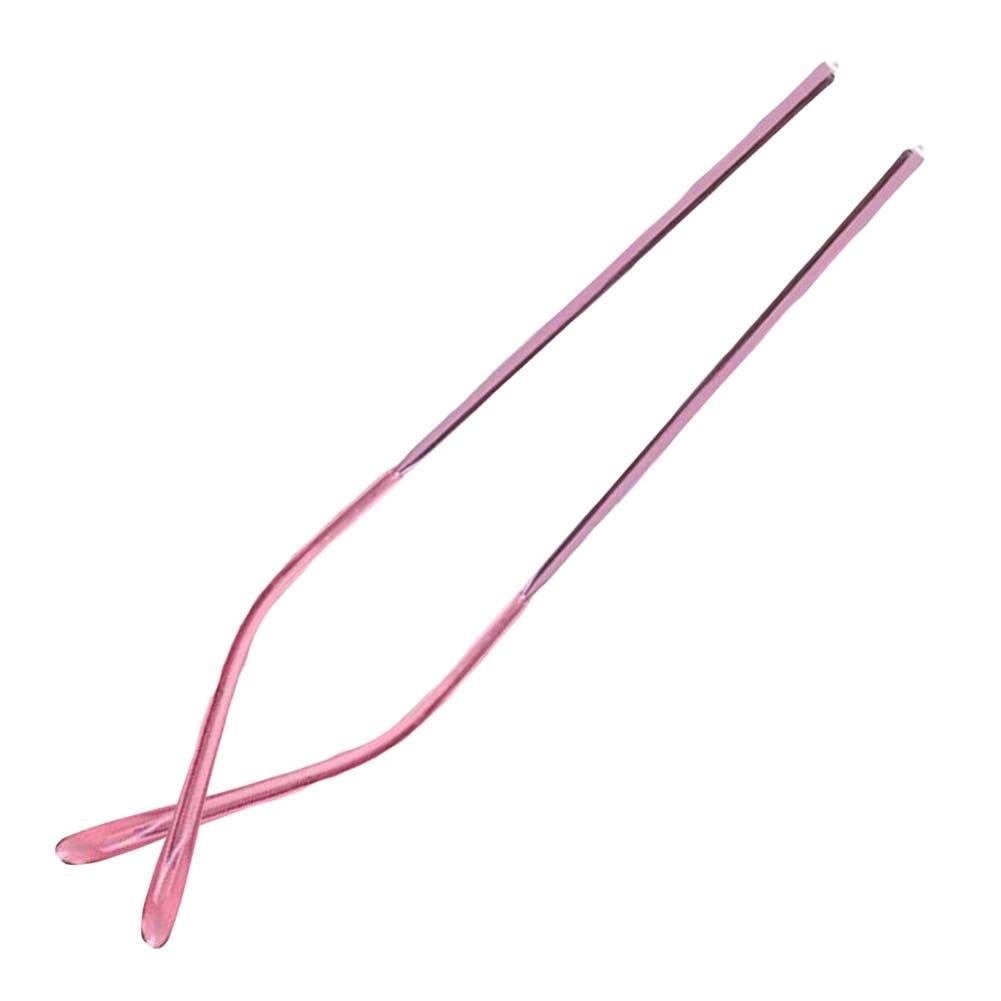 RJGFDSAPO Eyeglass Replacement Arm Legs, Pink Metal Eyeglasses Replacement Temple Arms 3mm Width