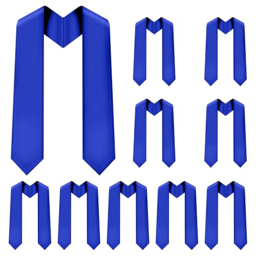 Image of Plain Graduation Stole Sash 60 Inch Unisex Adults Solid