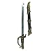 NET TOYS Spada Pirata con Fodera - 52 cm | Sciabola Pirata | Sciabola Pirata Giocattolo | Arma Pirata Carnevale