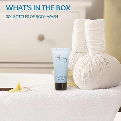 H2O Therapy Body Wash Soap, Travel Size Hotel Hospitality, 0.85 oz (Case of 300) - Image 4