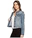 KUT from the Kloth Amelia Jean Jacket Empathetic/Medium Base Wash LG,