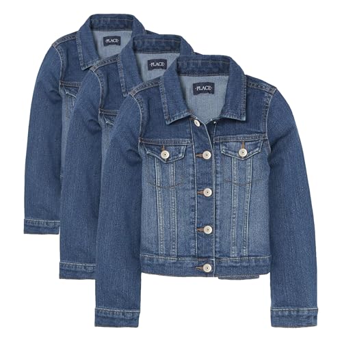 Image of The Children's Place Girls' Basic Denim Jacket