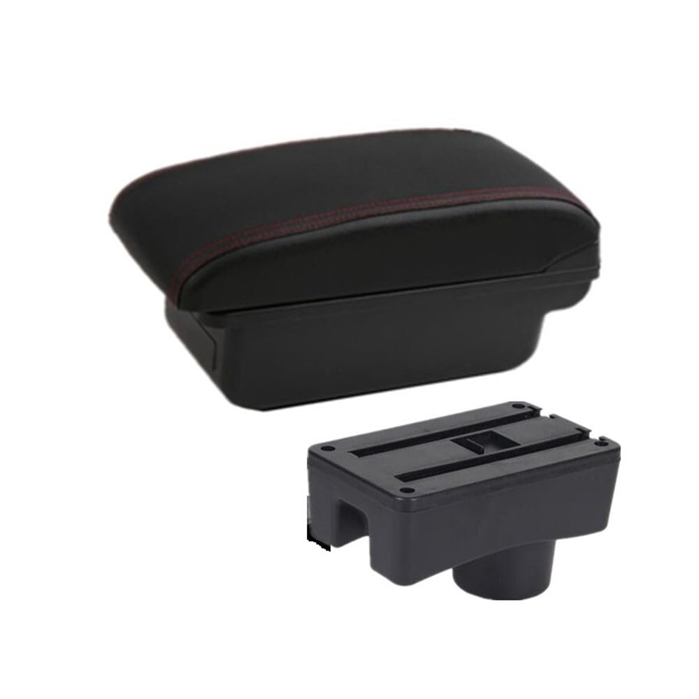 Yulegudi A1 Black Red No Usb Car Armrests For Toyota For Aygo X Car Armrest Box