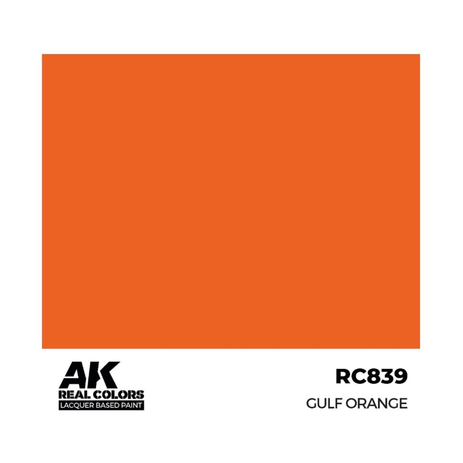 Ak Interactive Orange Ak Real Colors Rc839 Gulf (17Ml)