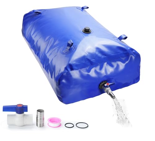 Sac de réservoir de vessie de Stockage d'eau de Baril de collecteur de réservoir d'eau de Grande capacité - Portable et Pliable pour la Livraison d'eau...