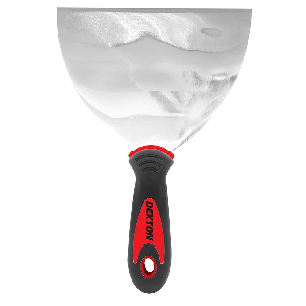 Dekton Black/Red Dt95794 Professional Scraper, 6-Inch