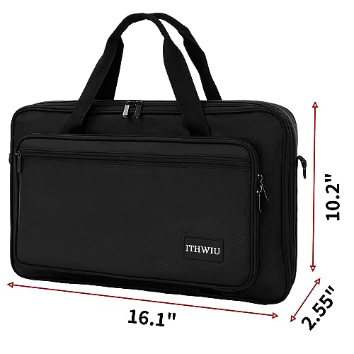 Image of DJ Carrying Case Fits DDJ 200, ddj-wego3, AKAI MK3, Native Maschine Mikro Mk3, Hercules DJ Control Inpulse 200, Numark Party mix, Multi-FX pedals, line 6 helix floor, 16 x 10 x 2.5 Inch, Black