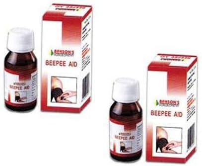 2 Lot X Bakson's Homeopathy - Beepee Aid Drops Maintains Blood Pressure "FAST DELIVERY GAURANTEED"