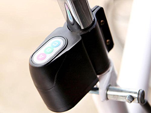 System-S Fahrradschloss Sicherheit Alarmanlage Sirene Diebstahlschutz Anti-Diebstahl für Räder und andere bewegliche Objekte Sport & Freizeit