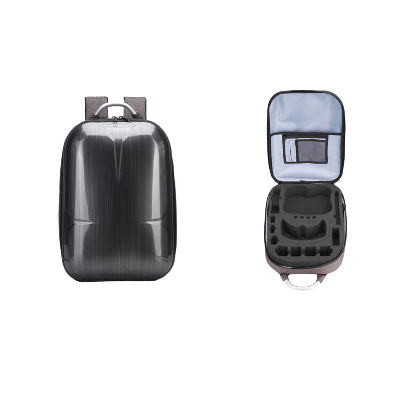 Für Rucksack Duricrust wasserdichte Tasche für FPV Brille V 2 / Goggles Batterie Control Rod Tragbare Fall Für DJI für Avata Drone(Dark Gray)