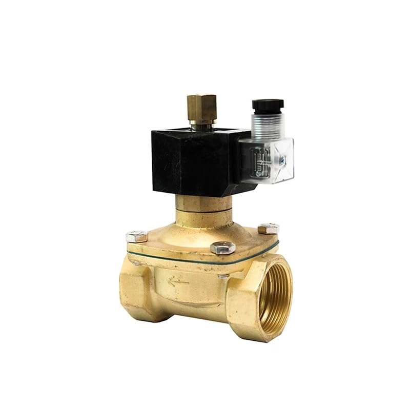1-1/2", 1/2" Normally Open Brass Solenoid Valve 220v 24V 12V 220V 110V Solenoid Valve(1-1/2",NPT_24VAC)