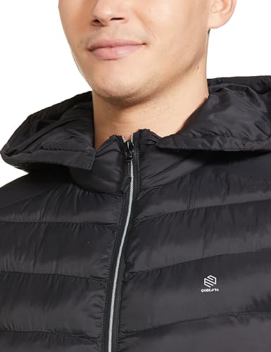 Image of Qube By Fort Collins Men's Regular Fit Puffer Jacket - Warm, Lightweight, Insulated Winter Outerwear