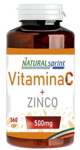 Nutural Sprint Vitamina C e Zinco 360 Compresse