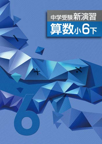 中学受験新演習　　算数　6年下のサムネイル