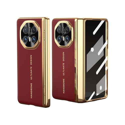 Étui pour Honor Magic V6 antichoc antichute rouge avec protection écran