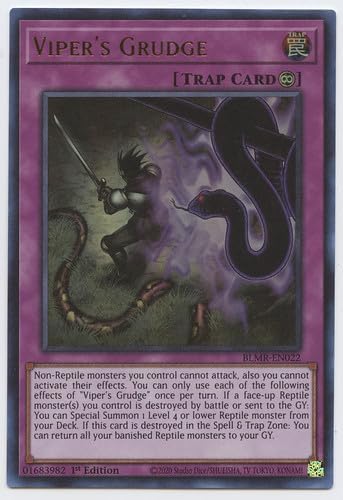 Viper's Grudge - BLMR-EN022 - Ultra Rare - 1ª edición