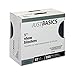 Just Basics Round-Ring View Binder, 1" Rings, 61% Recycled, Black, Pack of 12 Binders