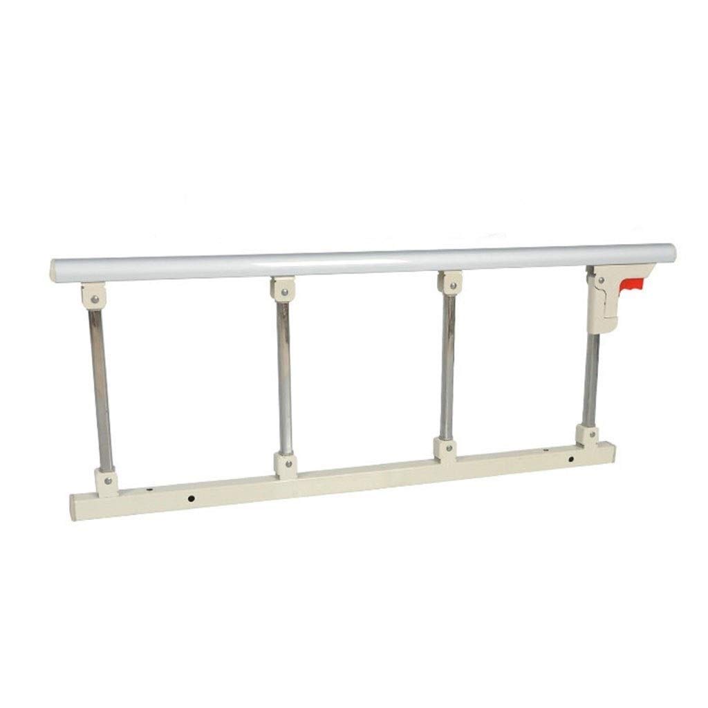 Sponda Laterale per Anziani in Acciaio Inox, Maniglia di Sicurezza, sponda per Letto (B 146x40cm) (B 120x40cm) (C 95x40cm)