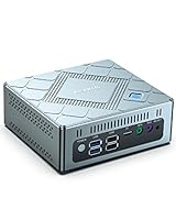 MIPOWCAT Mini PC Core i5-8279U, Windows 11 Pro 16GB DDR4 256GB M.2 2280 SSD, Iris Plus Graphics 655, HDMI USB-C VGA 4K@60Hz, RJ45-Anschluss, WiFi 6,Fingerabdruck Entsperren | Mini Business Computer