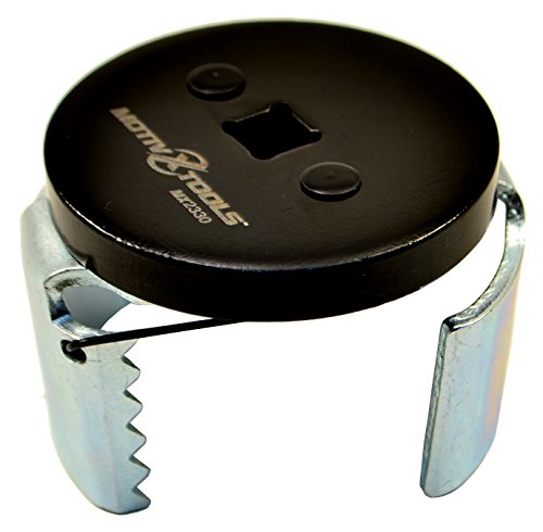 Motivx Tools Oil Filter Removal Tool - Adjustable Wrench For 2.5" - 3.25" Small Diameter Spin-On Oil Filters #TOP1