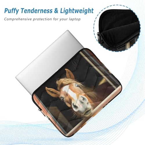 Funda para laptop 13-14 pulgadas diseño caballo impermeable miniatura 5