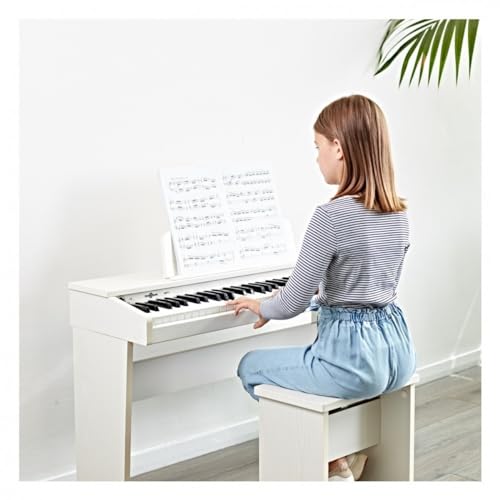 Gear4music Piano numérique 61 touches pour enfants avec banc, Matte Black - Les Beatles, Paul McCartney, John Lennon, RIngo Starr, George Harrison Gear4music Piano numérique 61 touches pour enfants avec banc, Matte Black – Image 4