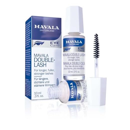 Mavala | Double Lash, Pestañas Tratamiento, Serum para Crecimiento y Volumen de Pestañas y Cejas - 10 ml