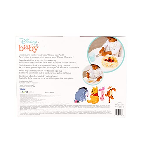 The First Years Y11689CA1 Disney Winnie The Pooh Toddler Dinnerware Set thumb #6