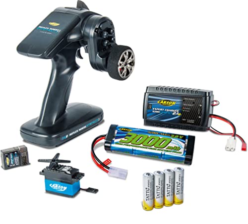 Carson 500500091 RC-Reflex Pro 3 Elektro Set, 14 Jahre to 99 Jahre, Weiß