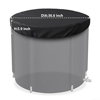 Round Ice Bath With Cover | Urban Ice Tribe