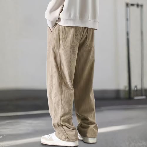 Image of Amazon Brand - INKAST Men Men's Corduroy Casual Trousers Pants