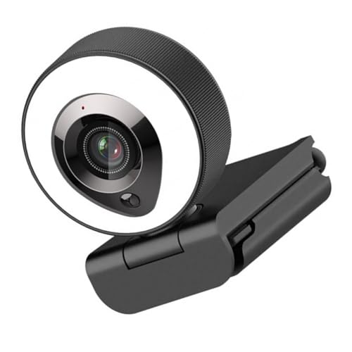 UKCOCO 1 Juego cámara Webcam Web CAM Ordenadores computadoras Ordenador portstil computadores portàtils lapto mackbook Tablero 4k portátil trípode Pararse Digital Camera el plastico Black
