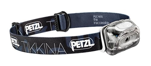Petzl Tikkina - Linterna frontal, color negro