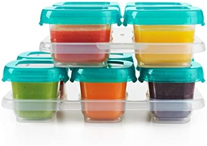 OXO Tot Bandeja Com 10 Potes De Armazenamento Com Tampa Oxotot Ve...