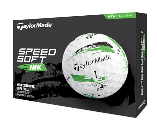 Aggiungi un tocco di colore al tuo gioco: questo prende la sensazione di bassa compressione e ultra morbida di SpeedSoft e aggiunge un altro strato di spezie. La tecnologia visiva dell'inchiostro è tutta una questione di divertimento, personalità e freschezza. Presenta un design che spruzza la vernice che è distintivo e si distingue facilmente dalla concorrenza. È per i golfisti che credono lo stesso vecchio stesso vecchio, semplicemente non lo sta tagliando.