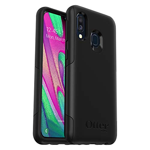 OtterBox para Galaxy A40, Funda Anticaídas, Commuter Lite Series, Negro - Sin Caja Retail