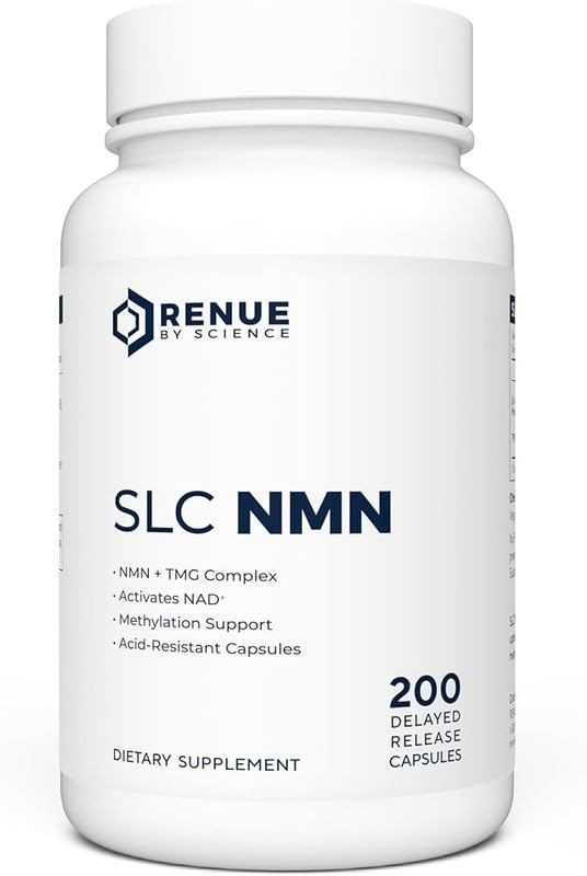 Evorina Renue By Science NMN Supplement | 200 SLC Enteric Capsules - 250mg Nicotinamide Mononucleotide per Serving | Delayed Release for Increased Absorption | Manufactured in The USA | High Strength Herbal Supplement | Clean Label Ayurvedic Wellness-image-5