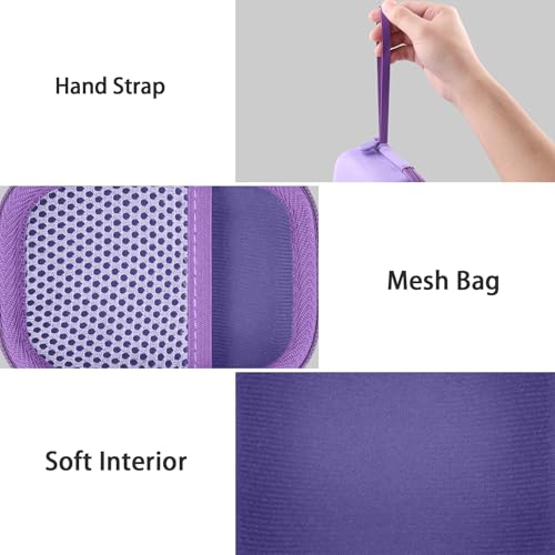 Funda rígida para cámara vintage CHUZHAO morada miniatura 4