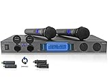 Technical Pro wmr52 Professional UHF Dual Rechargeable Wireless Microphone System