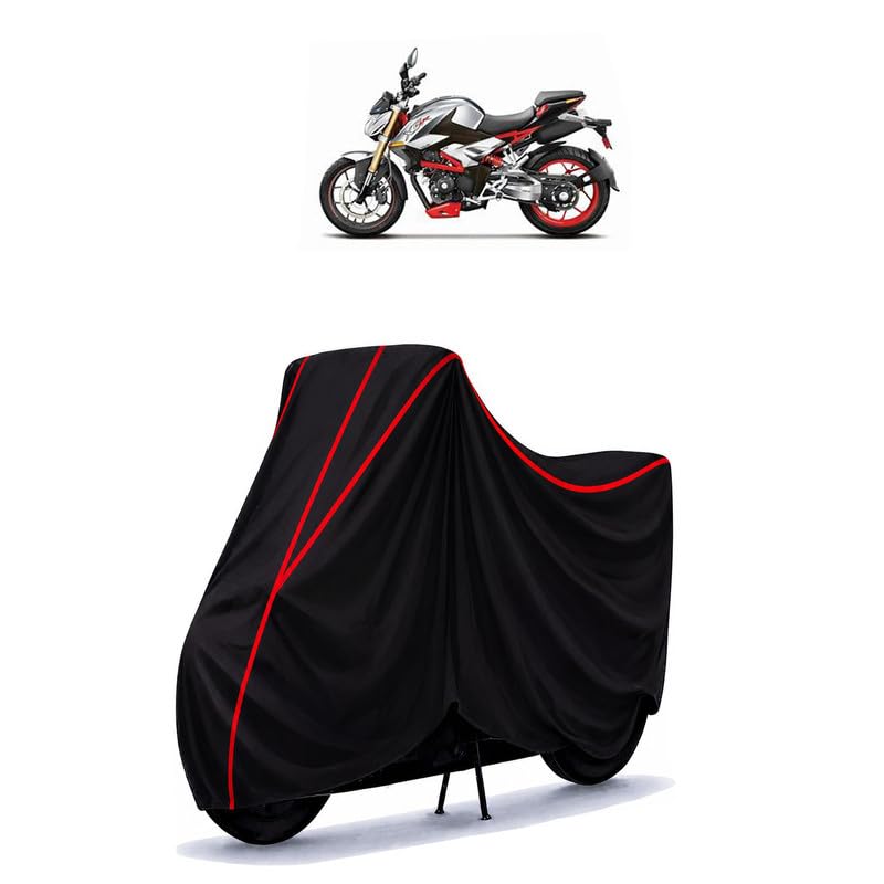 Image of Hero Xtreme 300 S Water Resistant Bike Cover for All Motorcycles & Rain | Heavy Duty Taffeta Fabric | UV Protection, Dustproof, Scratchproof | All Weather Two Wheeler Body Cover with Elastic Bottom
