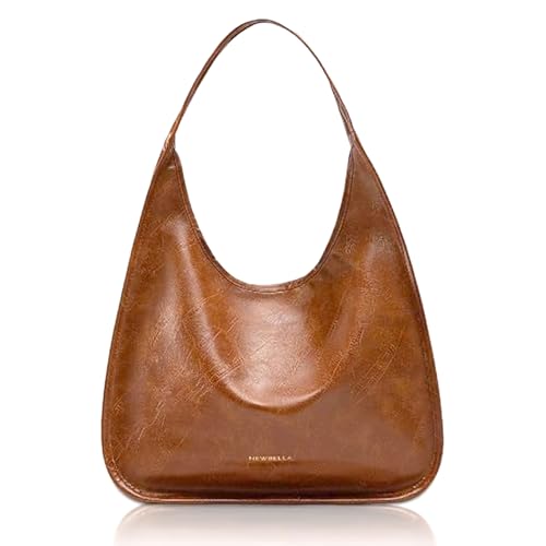 NEWBELLA PU Leather Hobo Tote