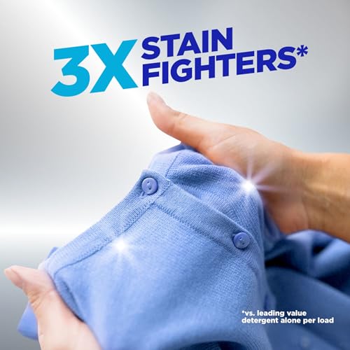 Image of OxiClean Triple Action Versatile Stain Remover Powder, 4 lbs | Use with Detergent, Removes Tough Stains like Grease, Blood and Grass, Brightens Colors and Whites, Chlorine Free