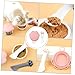 BESPORTBLE Spatula Shaped Can Opener for Pet Food 2-in-1 Feeding Spoon Pet Tin Opener Lid Dog Food Can Covers