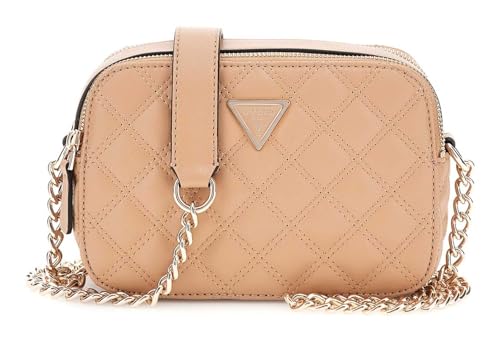 Sac à épaule bandoulière GUESS petit format Giully II beige marron