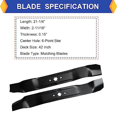 Mower Blades Specification